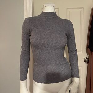 Sweet Like Gris long sleeve sweater with semi turtle neck - Medium